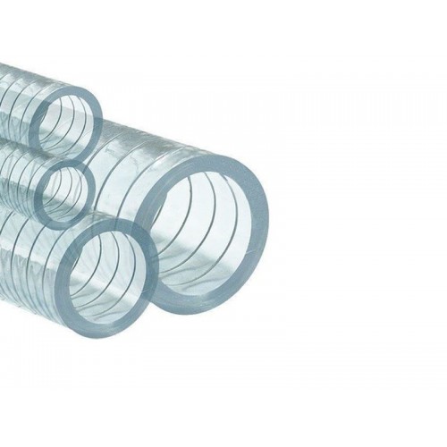ÇELİK SPİRALLİ ŞEFFAF TELLİ Ø 25 MM -80401 (1 MT)