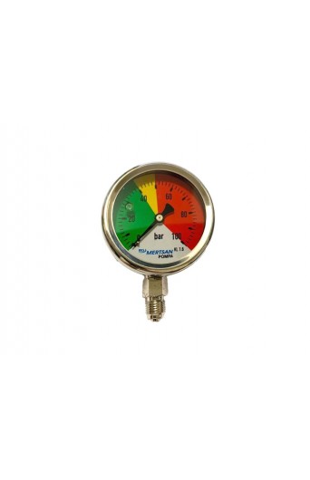 GLİSERİN DOLGULU BASINÇ SAATİ (Ø 63 MM G ¼'')-70350